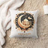 Ramadan Kareem Decorative Cushion Design クッション (ブランケット)