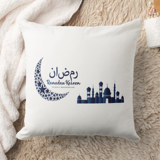 Ramadan Kareem Decorative Pillow クッション (ブランケット)