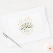 Ramadan Kareem Decorative Sticker 長方形シール (封筒)
