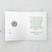 Ramadan Kareem & Eid Mubarak  Customised Greeting カード (内部)