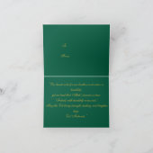 Ramadan Kareem & Eid Mubarak Customized Greeting ノートカード (内部)