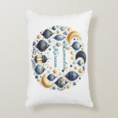 Ramadan Kareem & Eid Mubarak Islamic Accent Pillow アクセントクッション (正面(垂直))