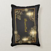 Ramadan Kareem & Eid Mubarak Islamic Accent Pillow アクセントクッション (正面(垂直))