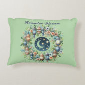 Ramadan Kareem & Eid Mubarak Islamic Accent Pillow アクセントクッション (裏面)