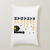 Ramadan Kareem & Eid Mubarak Islamic Accent Pillow アクセントクッション (裏面(縦))