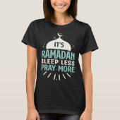 Ramadan Kareem Fasting  For Muslim Islamic  Idea Tシャツ (正面)