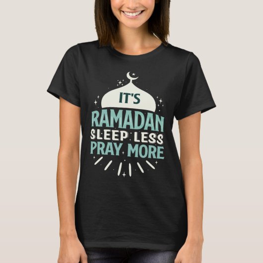 Ramadan Kareem Fasting  For Muslim Islamic  Idea Tシャツ (正面)