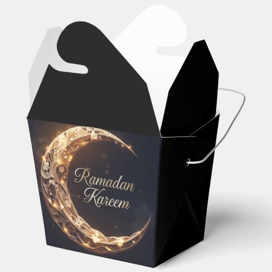 RAMADAN KAREEM FAVOR BOX PERSONALIZED  フェイバーボックス (見開き)