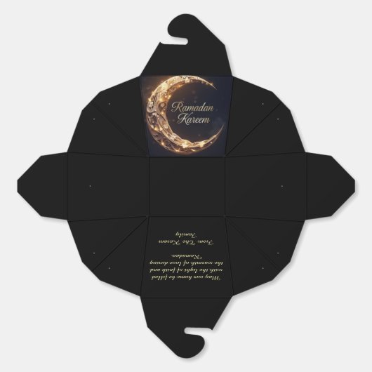 RAMADAN KAREEM FAVOR BOX PERSONALIZED  フェイバーボックス (見開き)