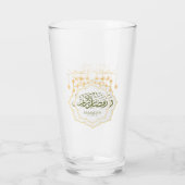  Ramadan Kareem Glass Cup タンブラーグラス (裏面)
