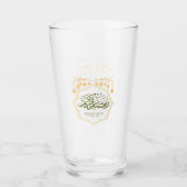 Ramadan Kareem Glass Cup タンブラーグラス (正面)