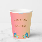 Ramadan Kareem Greeting 紙コップ (裏面)