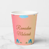 Ramadan Kareem Greeting 紙コップ (正面)