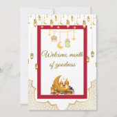 Ramadan Kareem Greeting Card Elegant Islamic Desig 招待状 (正面)