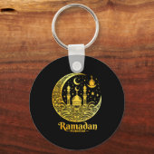 Ramadan Kareem Happy Fasting Ramadan Mubarak Islam キーホルダー (正面)