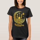 Ramadan Kareem Happy Fasting Ramadan Mubarak Islam Tシャツ (正面)