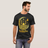 Ramadan Kareem Happy Fasting Ramadan Mubarak Islam Tシャツ (正面フル)
