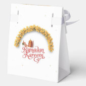 Ramadan Kareem holiday personalized フェイバーボックス (裏面)