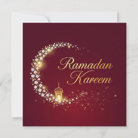 Ramadan Kareem holiday Personalized Card シーズンカード (正面)