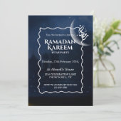 Ramadan Kareem Iftar Invitation Personalized 招待状 (スタンド正面)