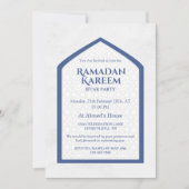 Ramadan Kareem Iftar Invitation Personalized 招待状 (正面)