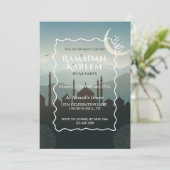 Ramadan Kareem Iftar Invitation Personalized 招待状 (スタンド正面)