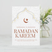 Ramadan Kareem Islamic Archway Art シーズンカード (スタンド正面)