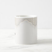 Ramadan Kareem Lantern & Crescent Art コーヒーマグカップ (中央)