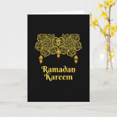 Ramadan Kareem Meaning - Eid Mubarak 2026 カード (黄色い花)
