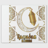 Ramadan Kareem, Mubarak, ラッピングペーパー (フラット)