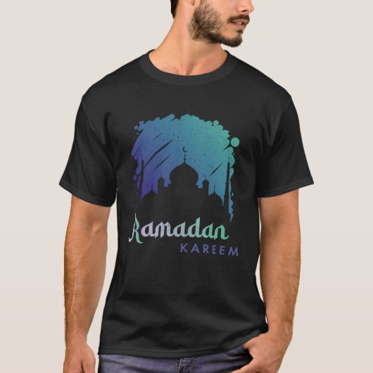 Ramadan Kareem Mubarak Muslim Muslim month of fast Tシャツ (正面)