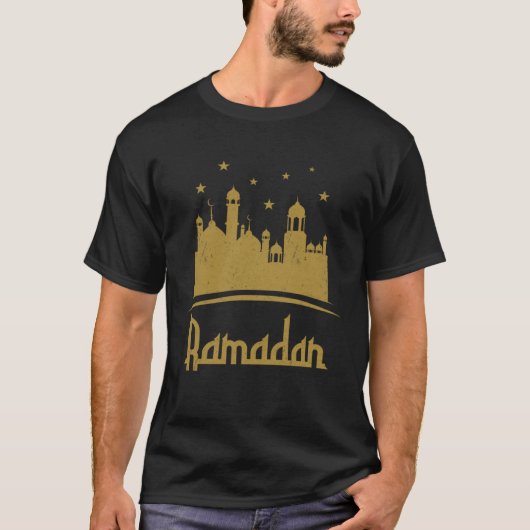 Ramadan Kareem Mubarak Muslim Muslim month of fast Tシャツ (正面)