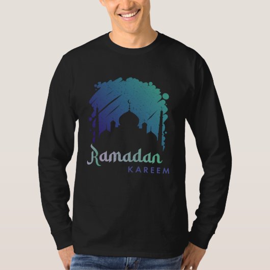 Ramadan Kareem Mubarak Muslim Muslim month of fast Tシャツ (正面)
