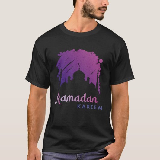 Ramadan Kareem Mubarak Muslim Muslim month of fast Tシャツ (正面)