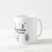 Ramadan Kareem Mug Islamic Lanterns コーヒーマグカップ (正面右)