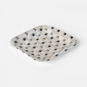 Ramadan Kareem Paper Plates Kaaba Masjid al Nabawi ペーパープレート (傾斜あり)