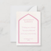 Ramadan Kareem Personalized Greeting Card ノートカード (正面)