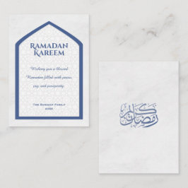 Ramadan Kareem Personalized Greeting Card Custom  ノートカード