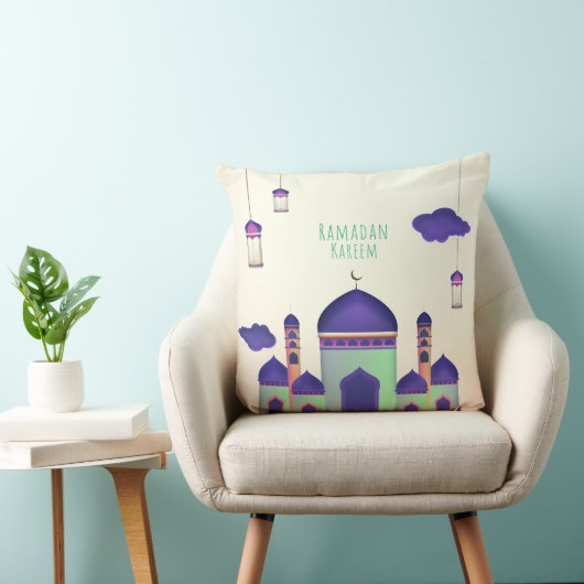 Ramadan Kareem Pillow クッション (椅子)