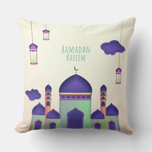 Ramadan Kareem Pillow クッション (正面)