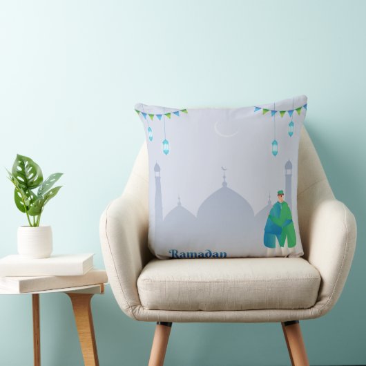 Ramadan Kareem Pillow クッション (椅子)