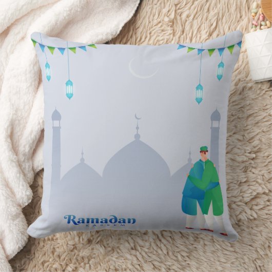 Ramadan Kareem Pillow クッション (ブランケット)