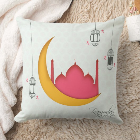 Ramadan Kareem Pillow クッション (ブランケット)
