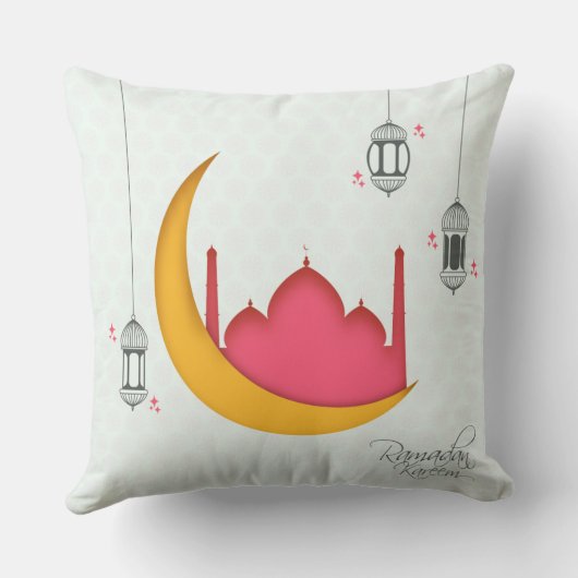 Ramadan Kareem Pillow クッション (裏面)