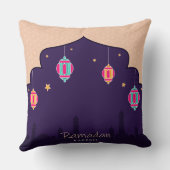 Ramadan Kareem Pillow クッション (裏面)