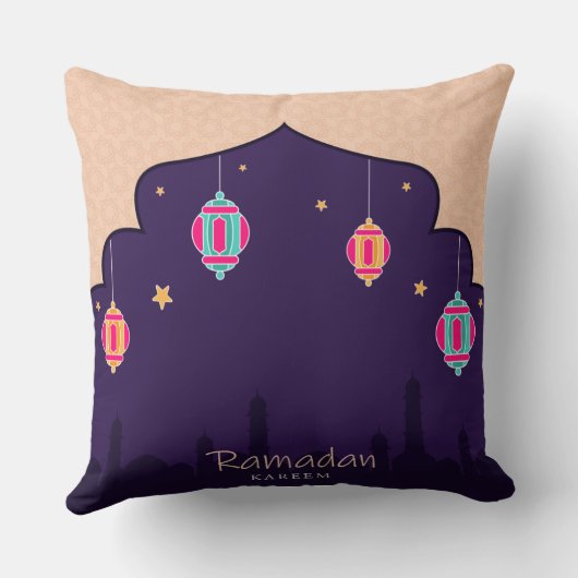Ramadan Kareem Pillow クッション (裏面)