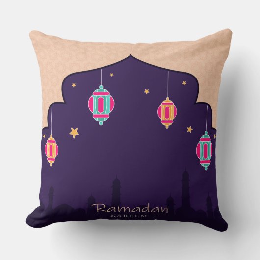 Ramadan Kareem Pillow クッション (正面)