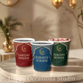 Ramadan Kareem Ramadan Mubarak Paper Cups 紙コップ