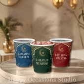 Ramadan Kareem Ramadan Mubarak Paper Cups 紙コップ