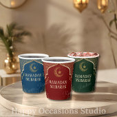 Ramadan Kareem Ramadan Mubarak Paper Cups 紙コップ